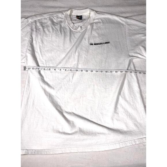 Absolut Vodka Embroidered Promo Tee Hanes Beefy-T XL - Picture 3 of 7